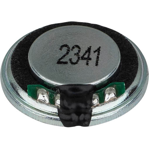 CE20MB-16 3/4" Black Poly Cone Mini Speaker 16 Ohm