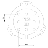 Montagesatz für TT25