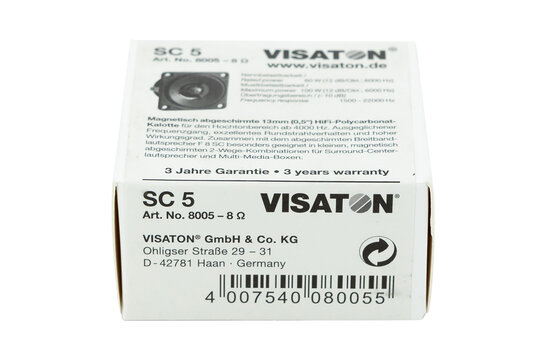 SC 5 Tweeter a Cupola