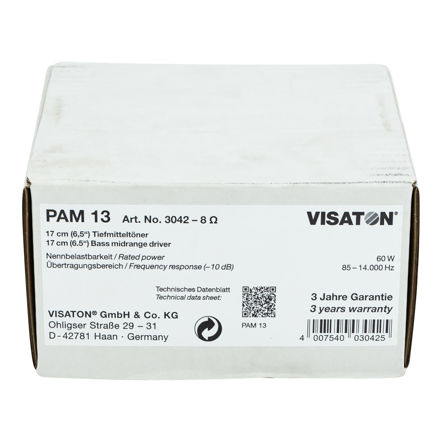 PAM 13 5'' Bass-Midwoofer