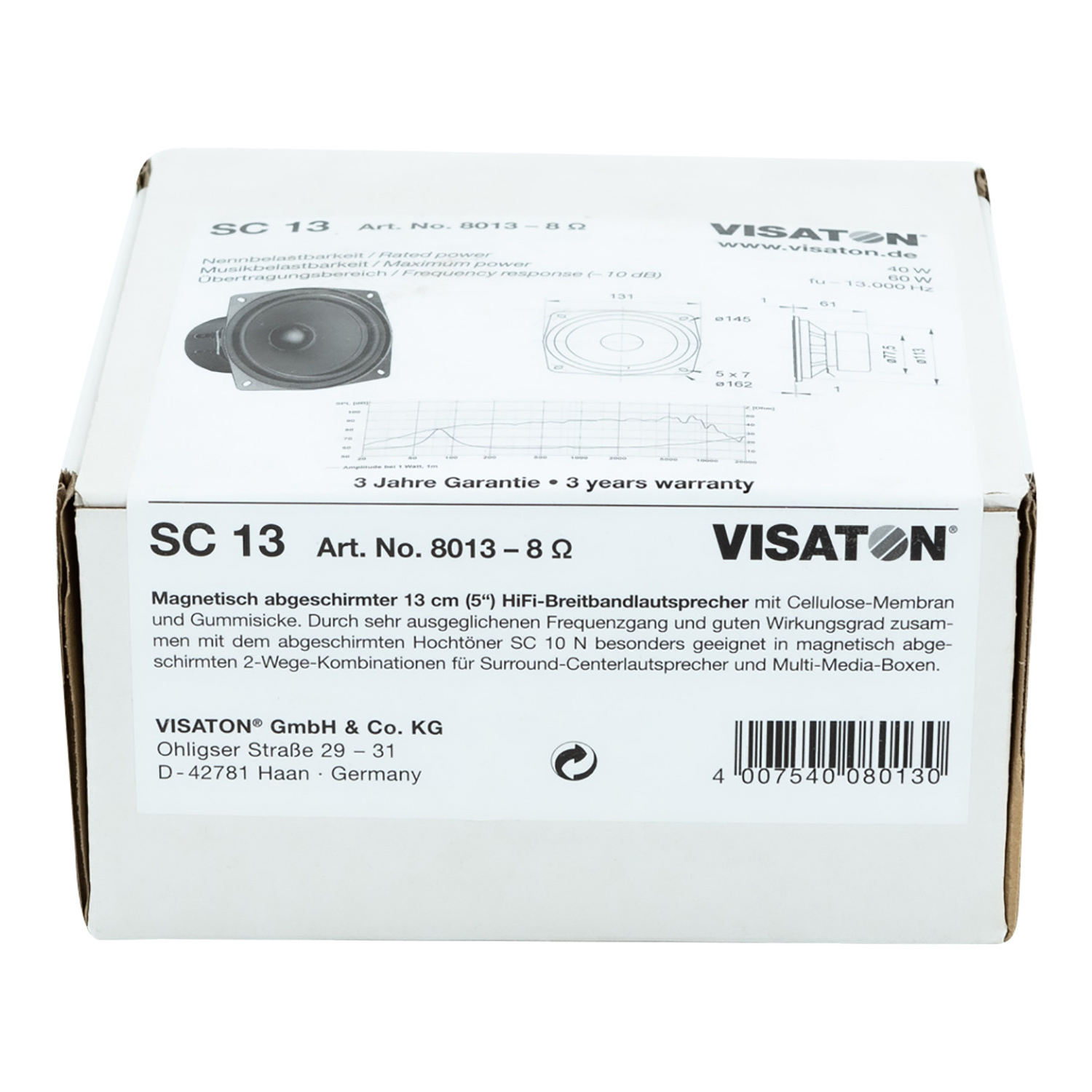 SC 13 Woofer Medio-Bassi