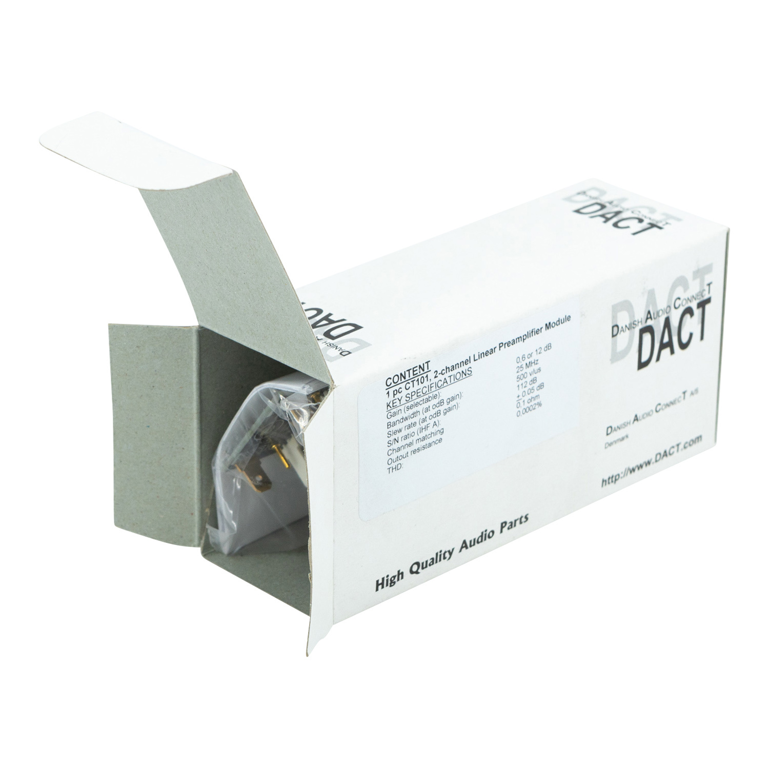 CT101 2-channel line stage preamplifier