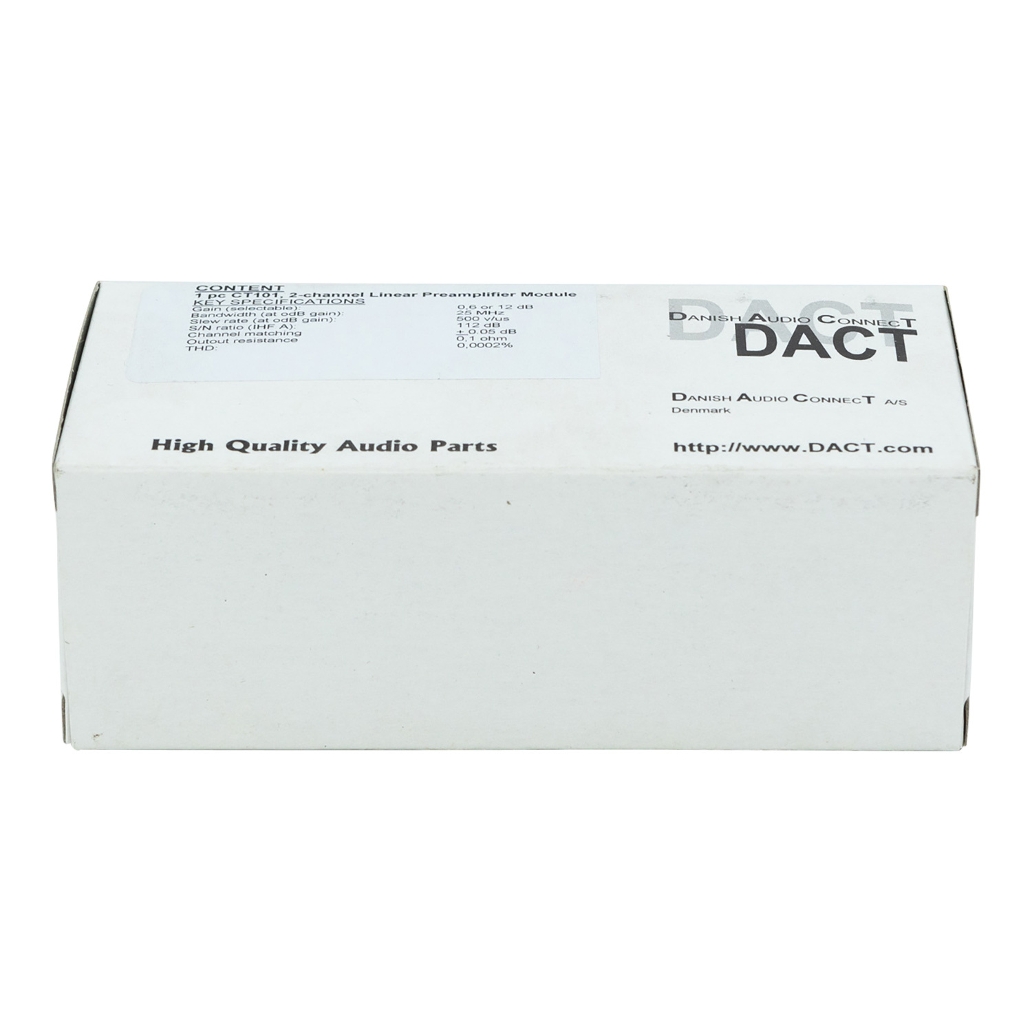 CT101 2-channel line stage preamplifier