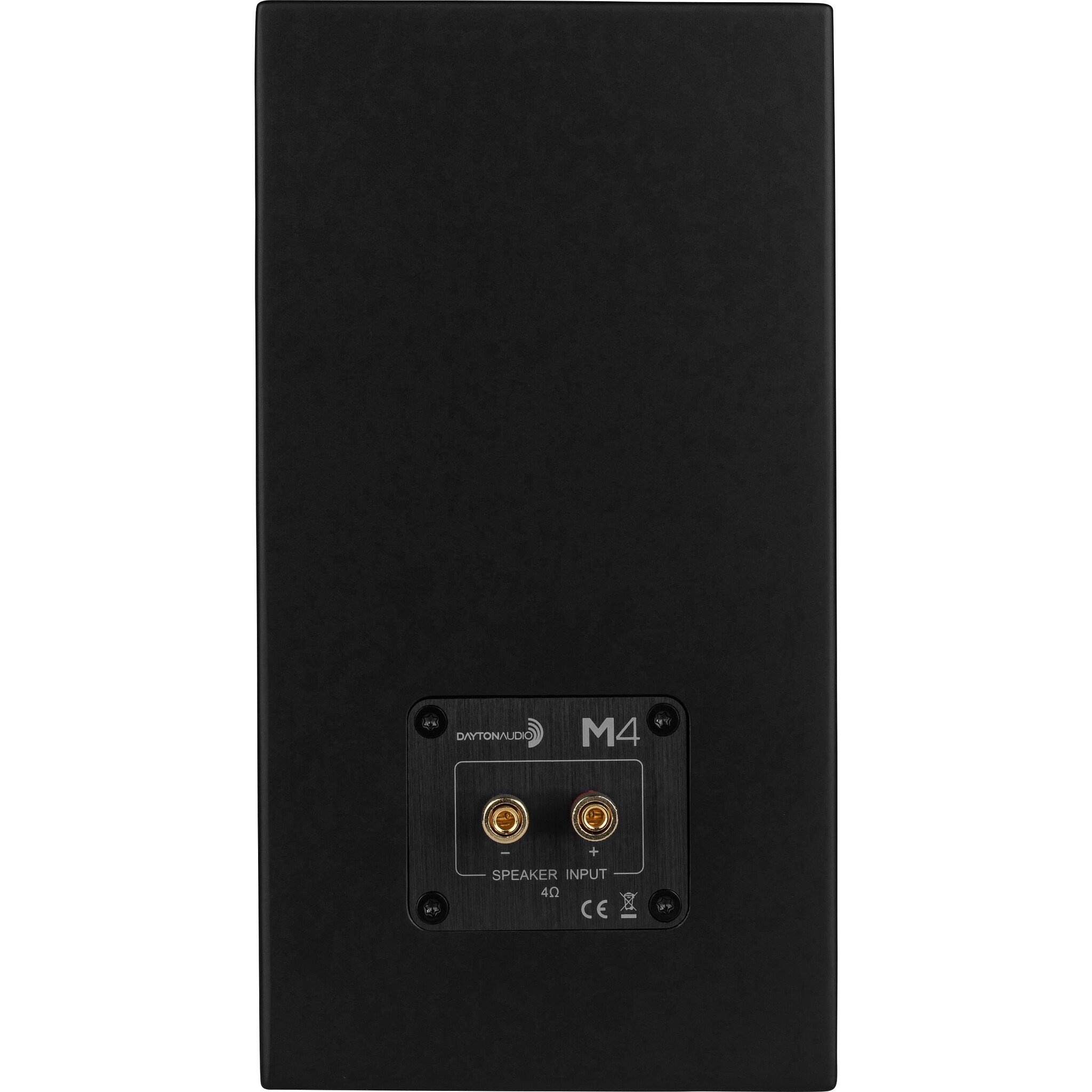 M4-Black Active Bookshelf Speakers