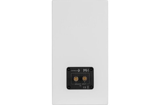 M4-White Aktiv Regallautsprecher