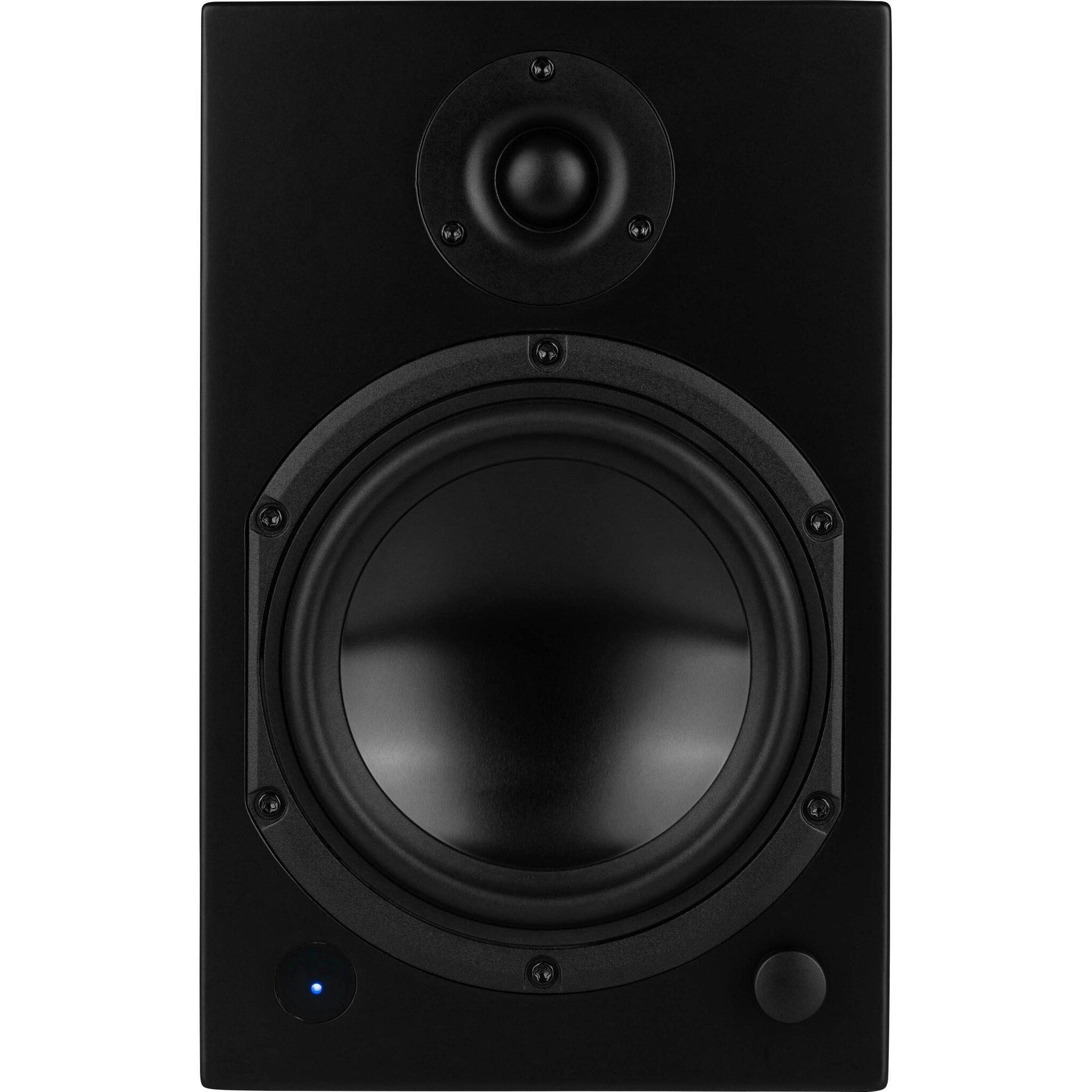 M6-Black Active Bookshelf Speakers