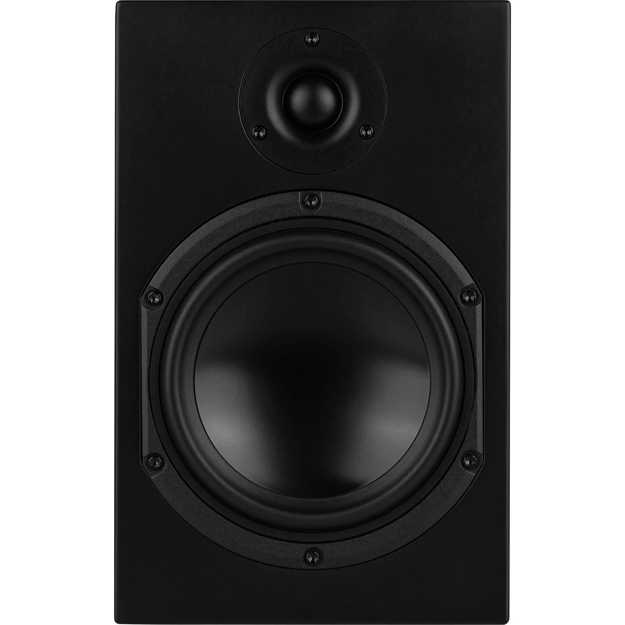 M6-Black Active Bookshelf Speakers