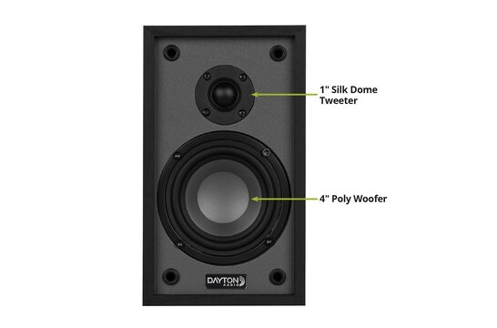 Classic B40 Bookshelf Speakers Black