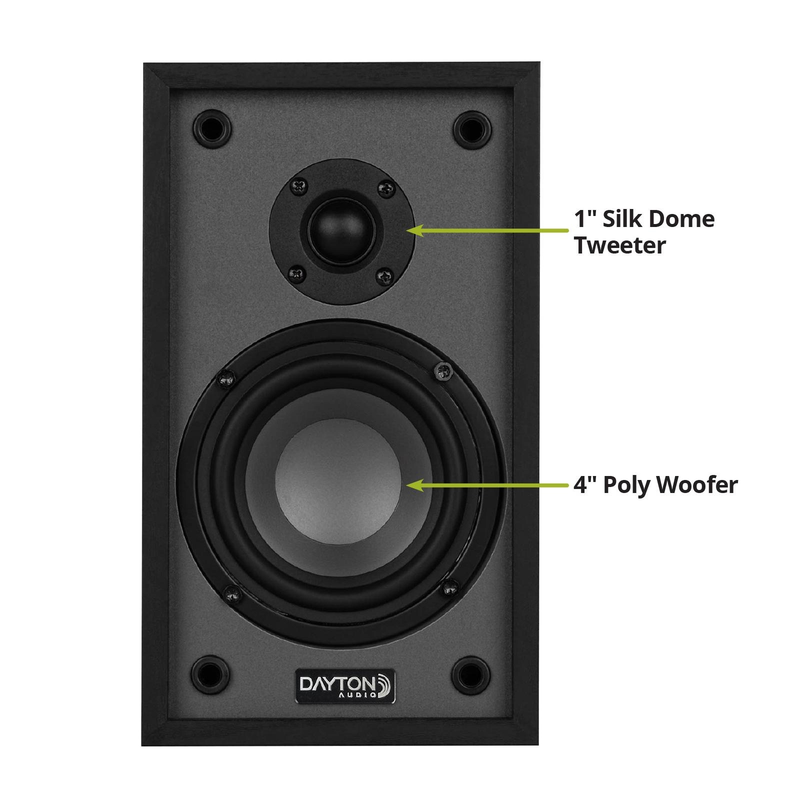 Classic B40 Bookshelf Speakers Black
