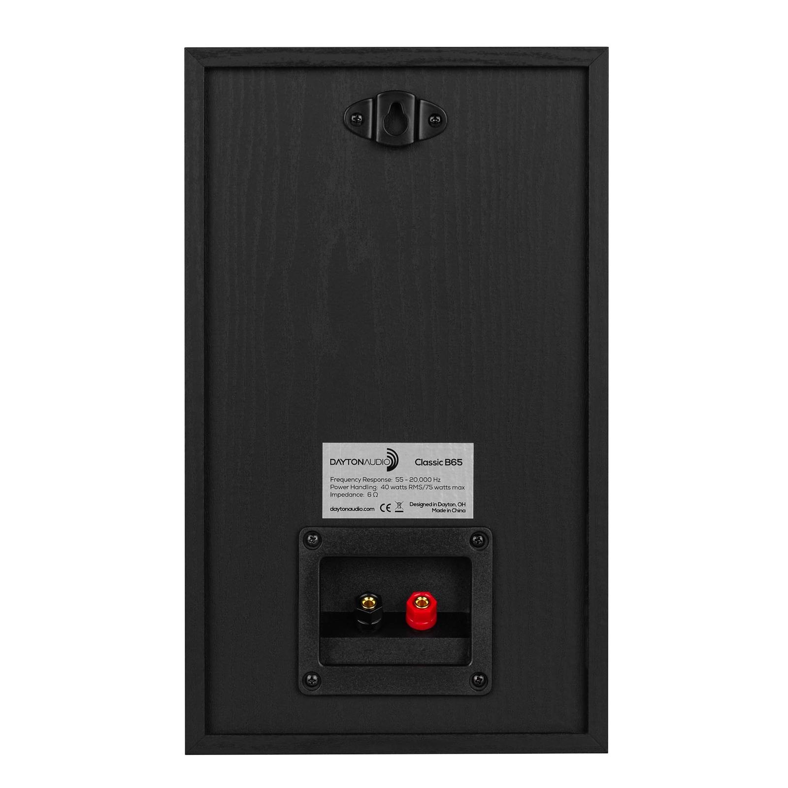 Classic B65 Bookshelf Speakers Black