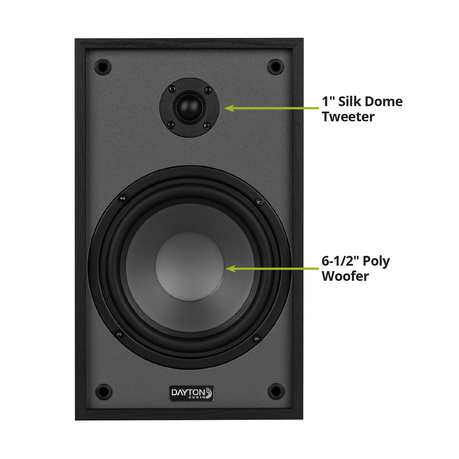 Classic B65 Bookshelf Speakers Black
