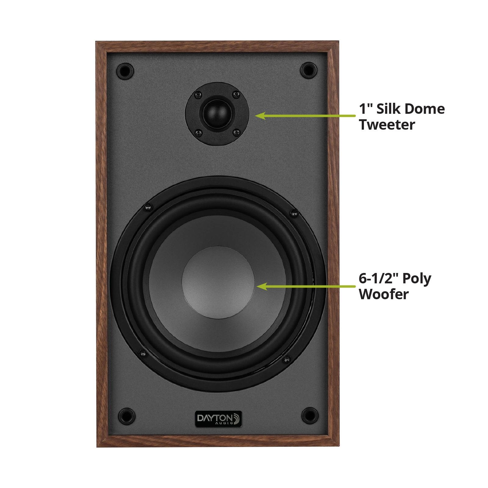 Classic B65 Bookshelf Speakers Oak
