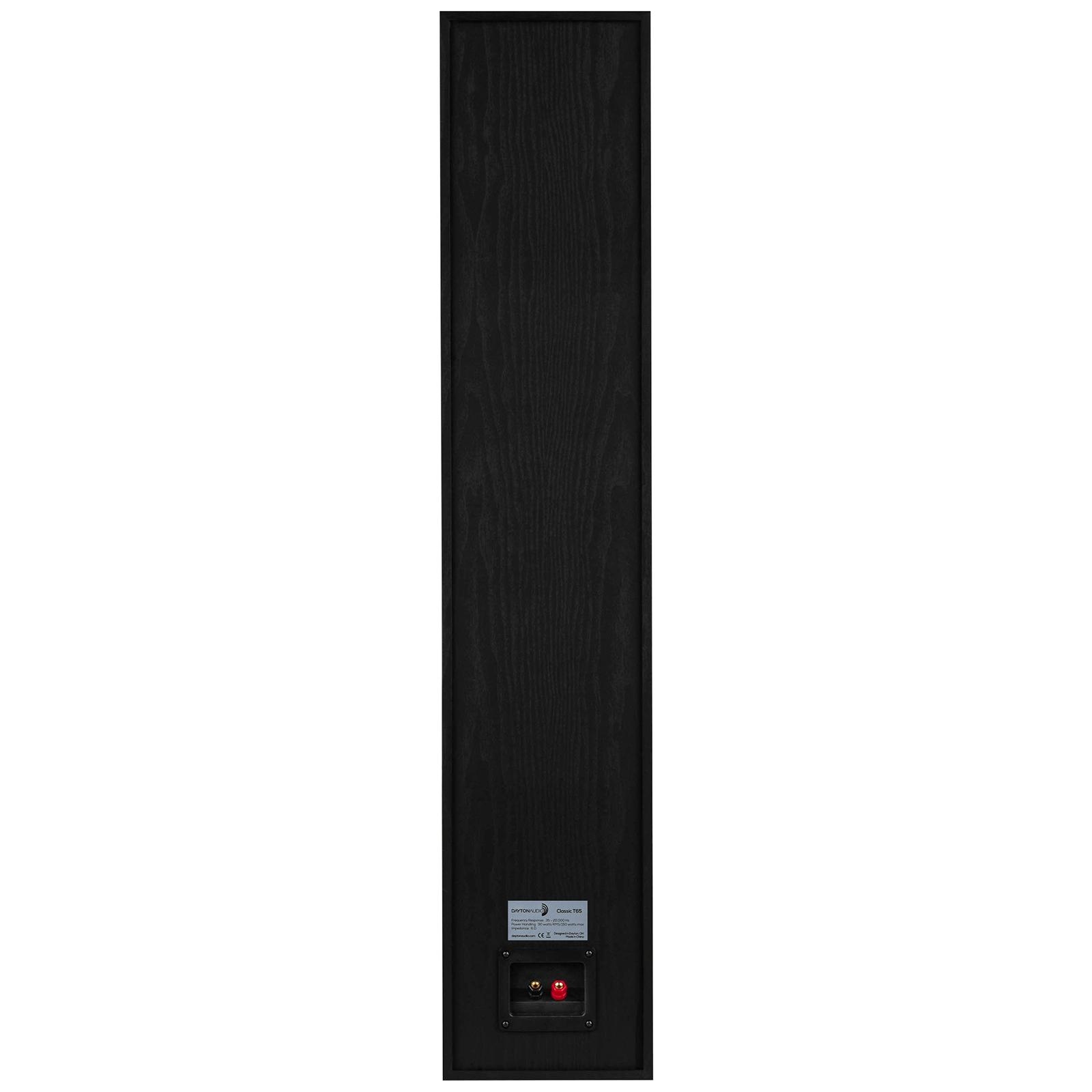 Classic T65 Floor-Standing Tower Speakers Black