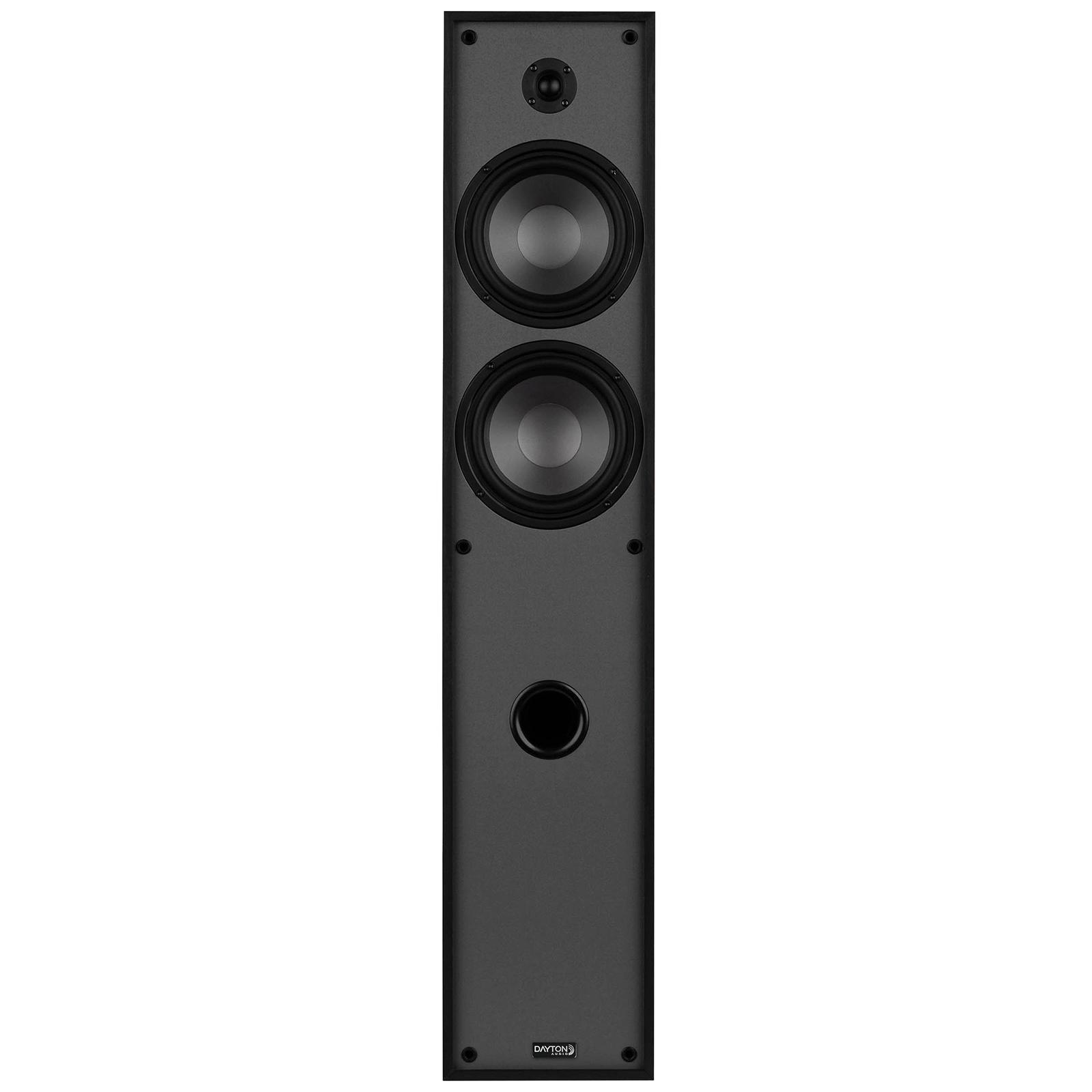 Classic T65 Floor-Standing Tower Speakers Black