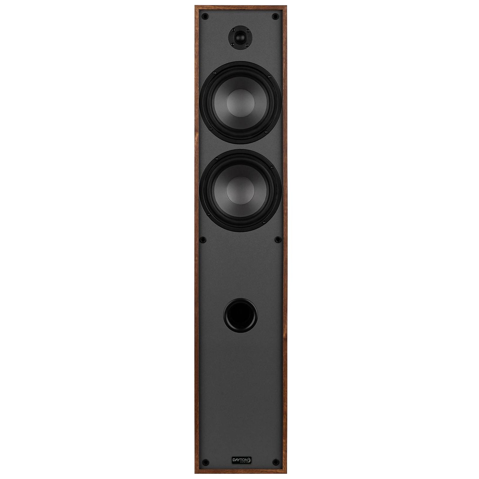 Classic T65 Floor-Standing Tower Speakers Oak