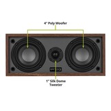 Classic C40 Center Channel Speaker Oak