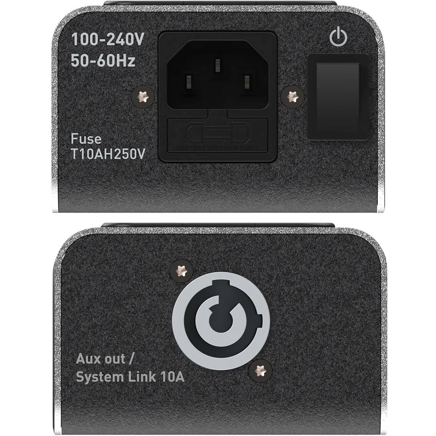 V5 Gemini 2-socket Netfilter with  on/off switch and System Link outlet