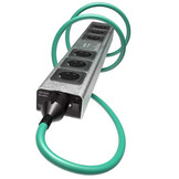 V5 Polalris 6-fold Netfilter with Connection Cable Intium 1,5 M C13, on/off swtich and System Link outlet