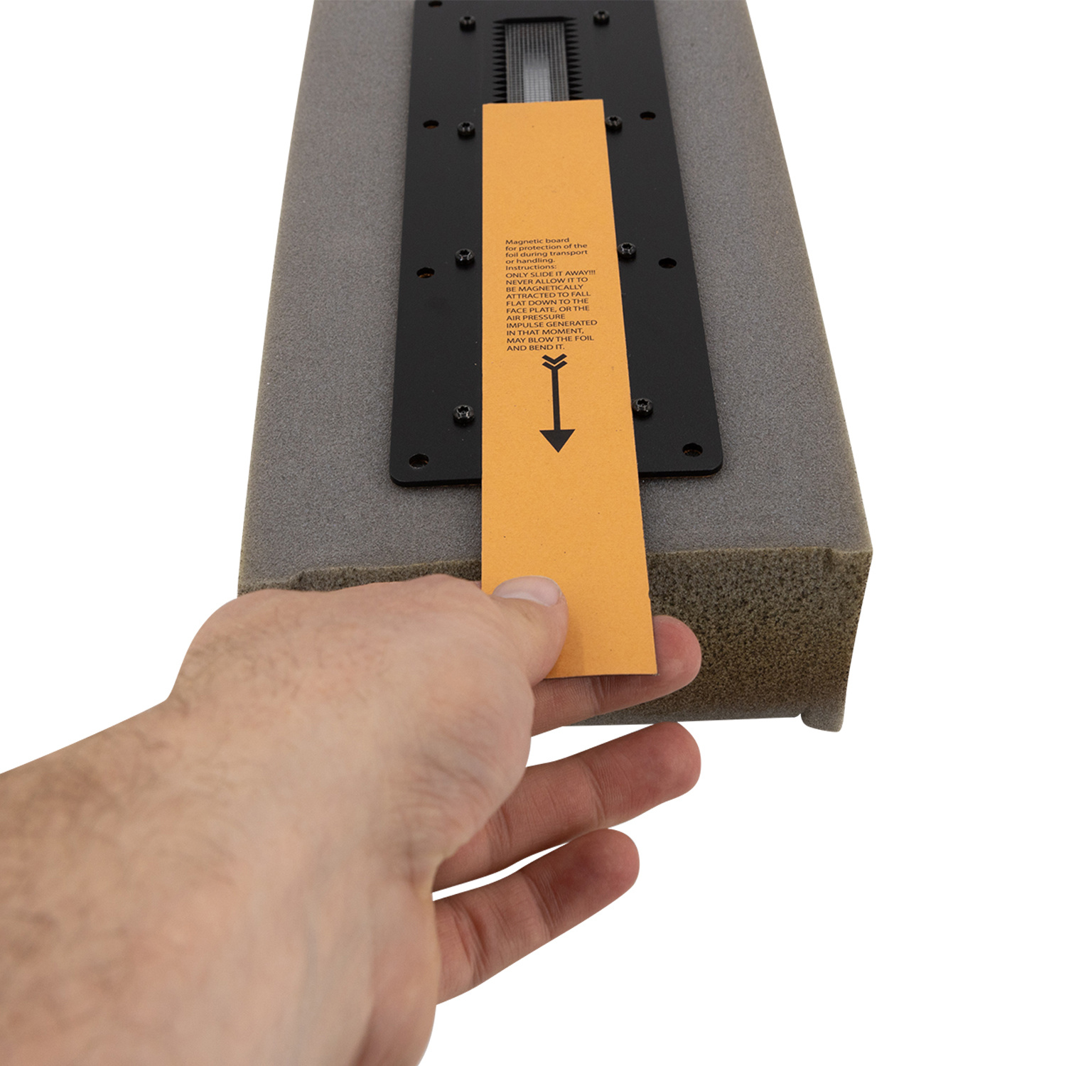 210-10 ''The Lazy Ribbon'' Flachfolie 9'' Bändchenhochtöner  mit Amorphous Core