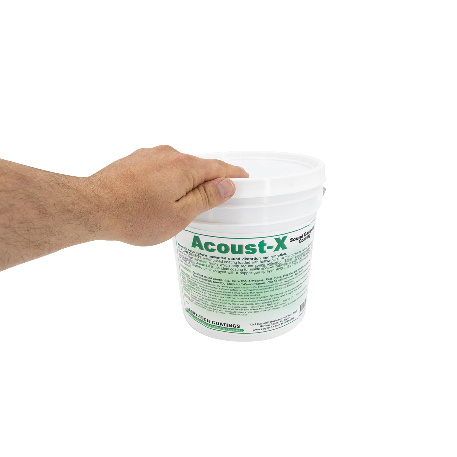 Acoust-X sound damping coating