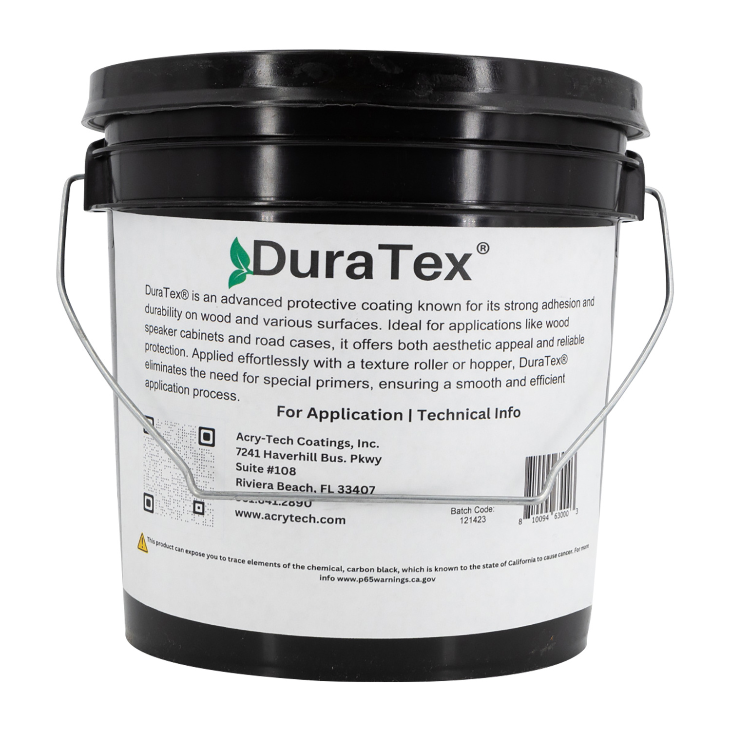 DuraTex Roller Grade 4,25kg Lautsprechergehäusebeschichtung