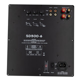 SD500-6 500W Class D Subwoofer Plate Amplifier Module with 6 dB at 25 Hz