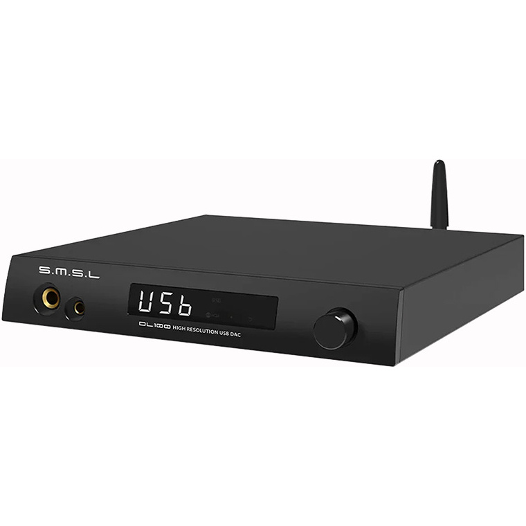 DL100 Audio pre-and headphone-amplifier DAC