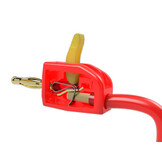 banaanpluggen met EASY snap per paar