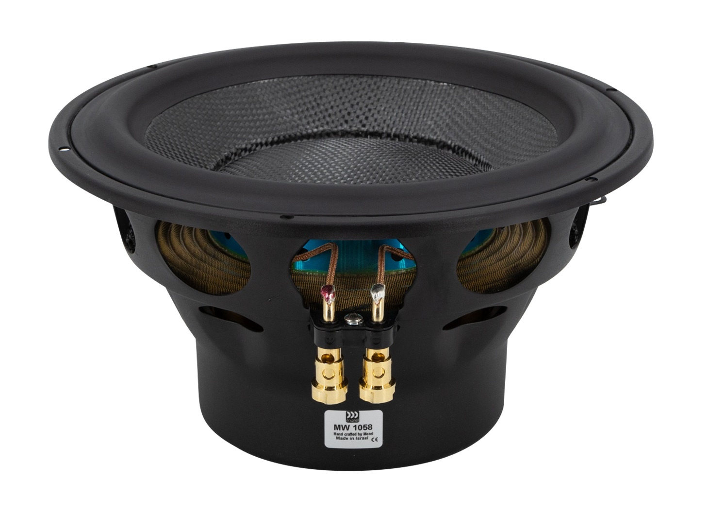 MW1058 Classic Series 10" Paper/Carbon Fiber Cone Subwoofer 8 Ohm