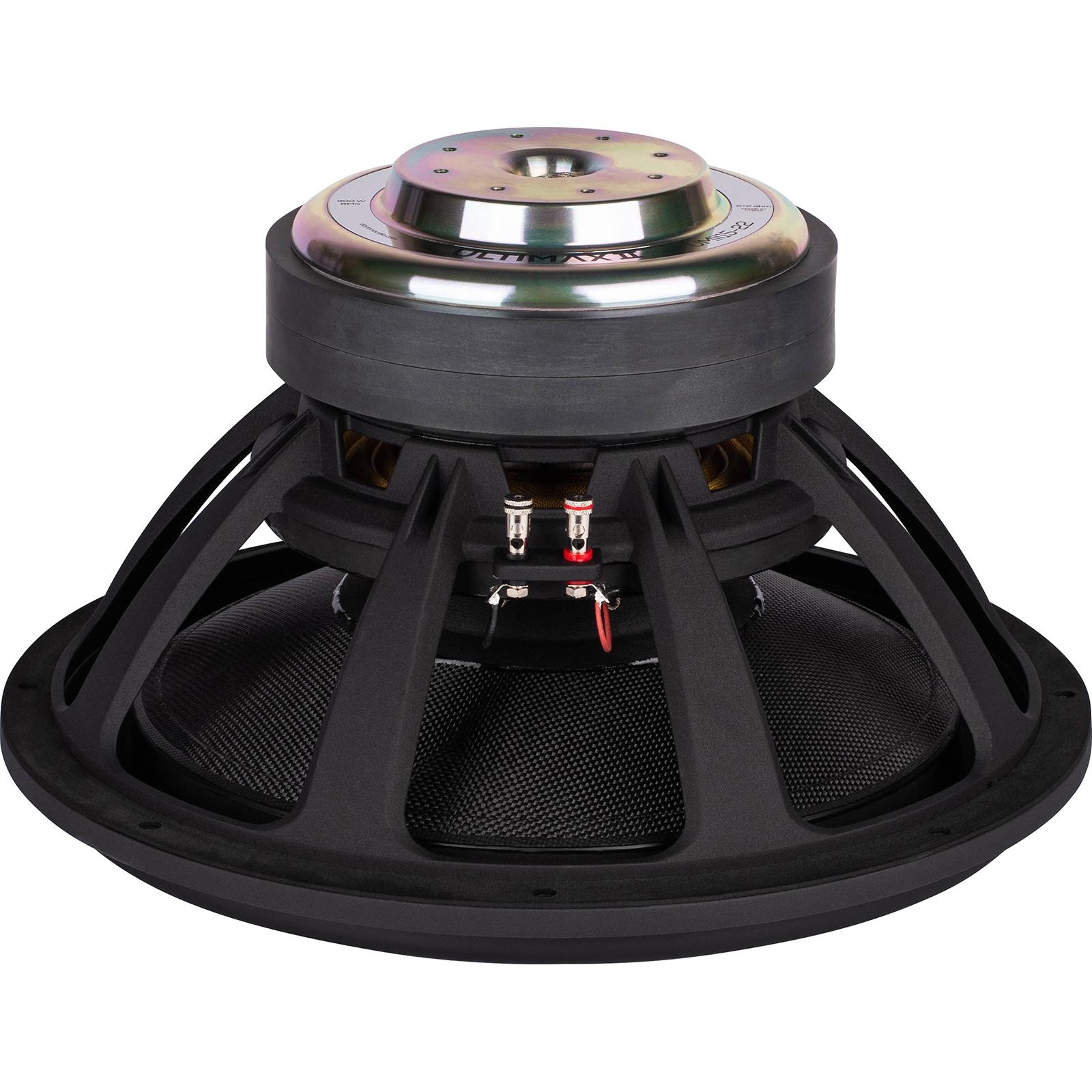 UMII15-22 Ultimax II 15'' DVC Subwoofer 2 ohms Per Coil