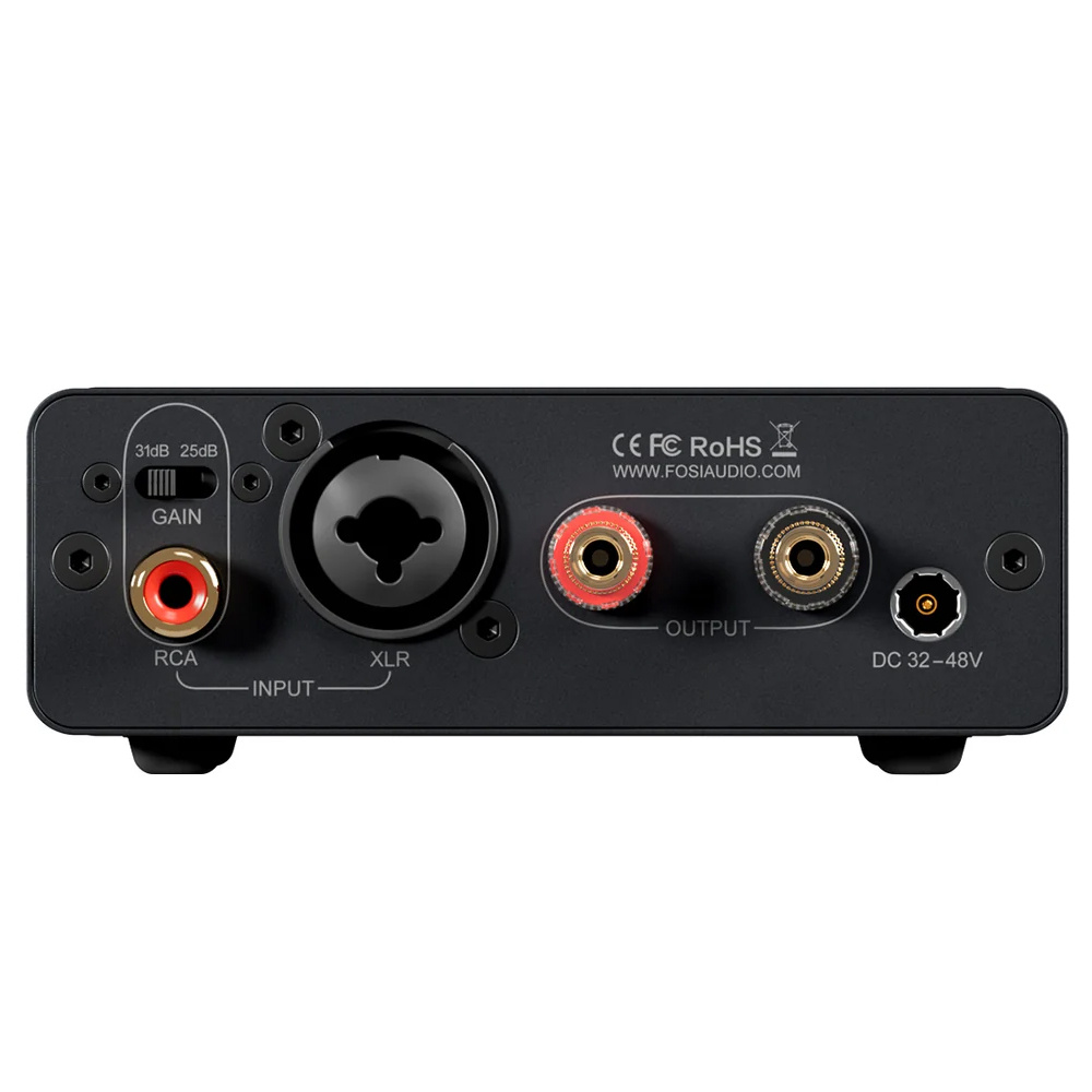 V3 mono eindversterker met 48V 5A Power Supply