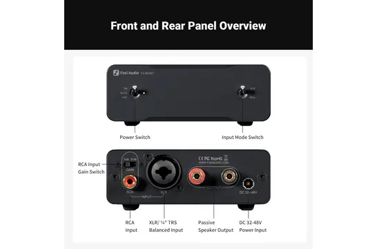 V3 mono power Amplificatore