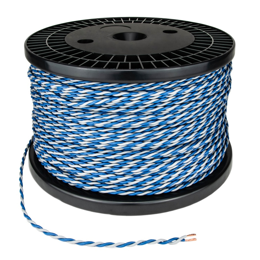 ACS2050GY/BU Angelique®Copper Stranded Twisted Pair Speaker Wire per meter