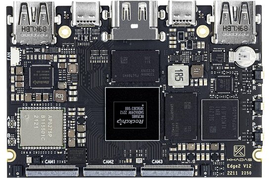 Edge2 Maker Kit Basic LPDDR4X 8GB RAM Single Board Computer