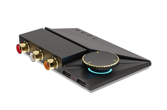 Tone2 Pro Schwarz DAC Headphone Amp MQA