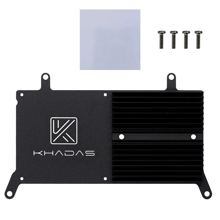VIMs & Edge-V Heatsink Aluminum with two thermal pads