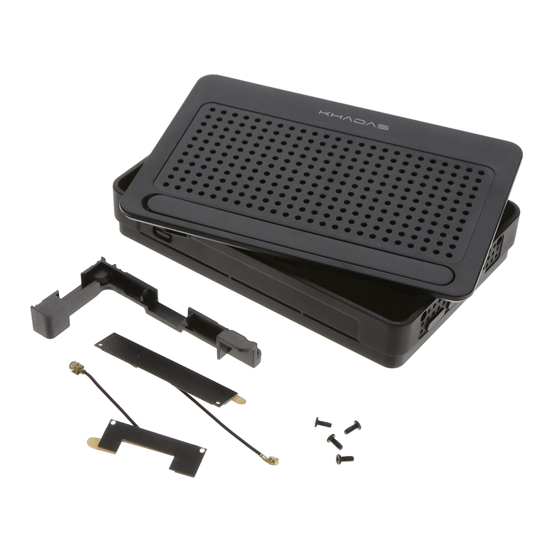 DIY Case2 for VIMs SBC Piano Zwart Metal