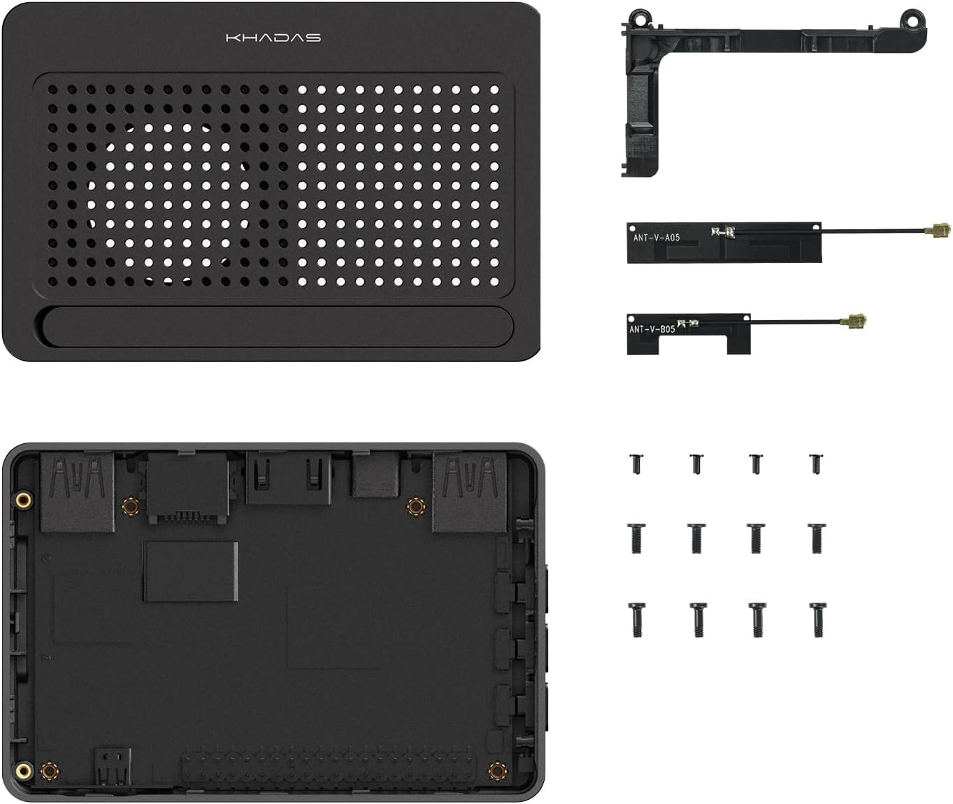 DIY Case2 for VIMs SBC Black Plastic