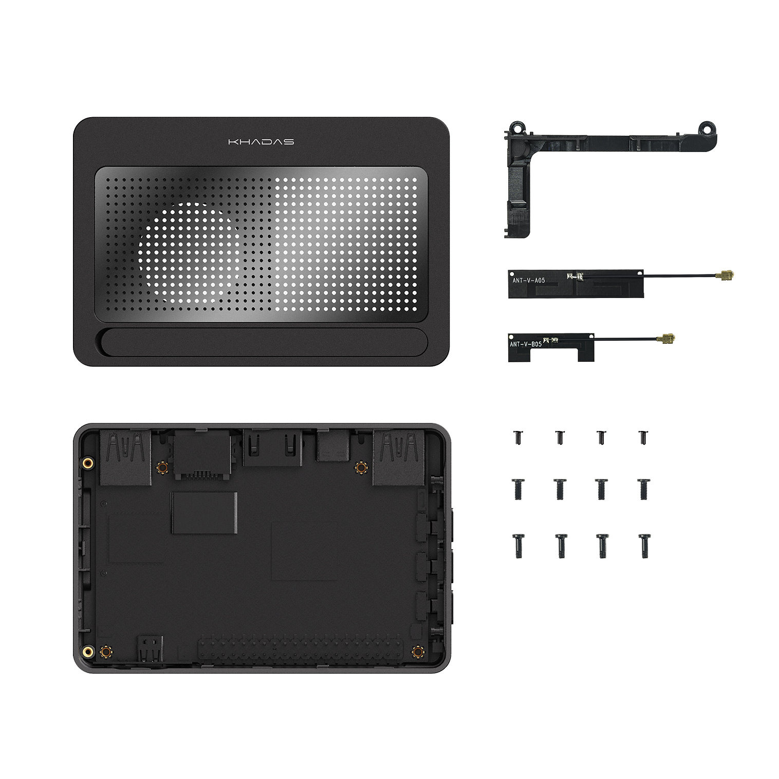 DIY Case2 for VIMs SBC Piano Black Metal