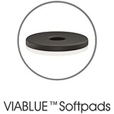 UFO XL ABSORBERS Set of 4 pcs Ø65mm Black