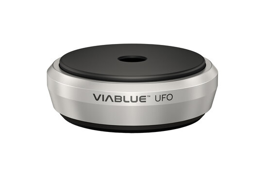 UFO XL ABSORBERS Satz of 4 Stück Ø65mm Silber