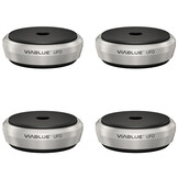 UFO XL ABSORBERS Set of 4 pcs Ø65mm Silver