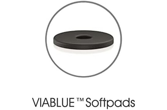 UFO XL ABSORBERS Set of 4 pcs Ø65mm Silver