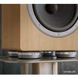 UFO XL ABSORBERS Satz of 4 Stück Ø65mm Silber