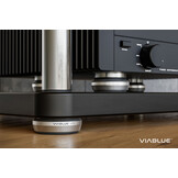 UFO XL ABSORBERS Satz of 4 Stück Ø65mm Silber