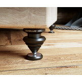 QTC SPIKES DISC Ø25mm 4 Stück Satz Schwarz