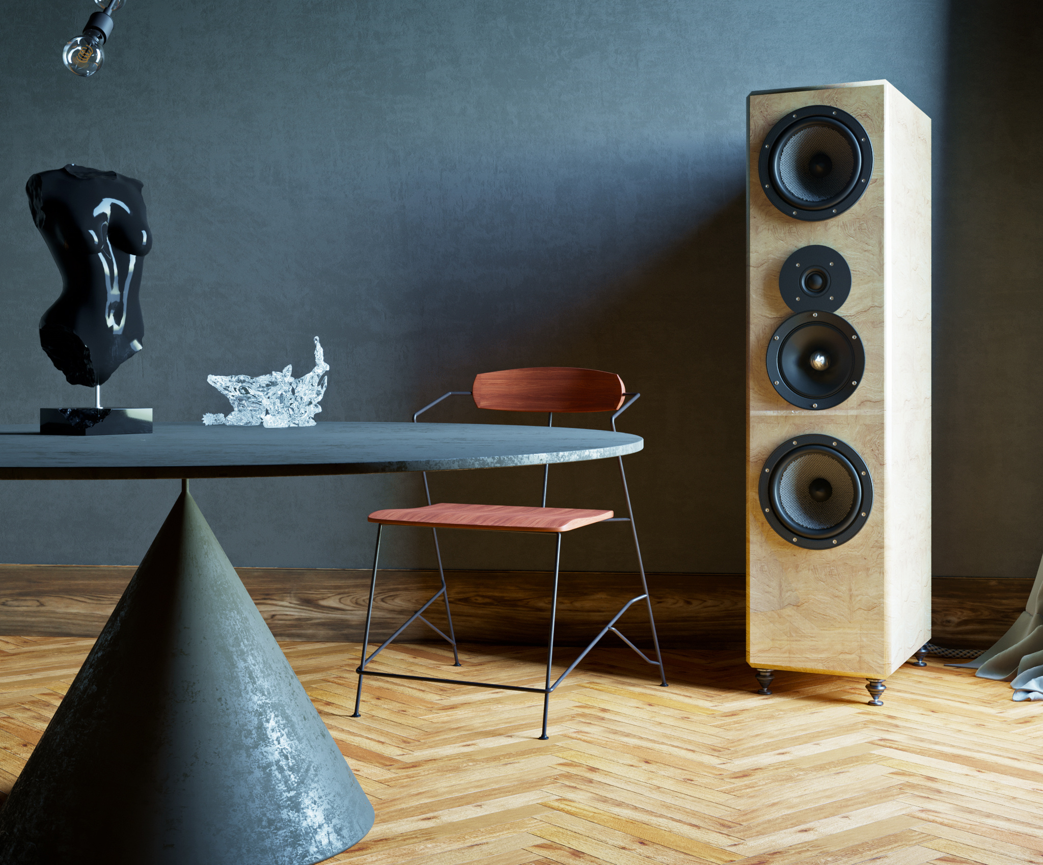 QTC SPIKES DISC Ø25mm 4 pcs Set Black