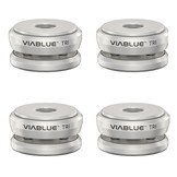 TRI SPIKES Set of 4 pcs Zilver