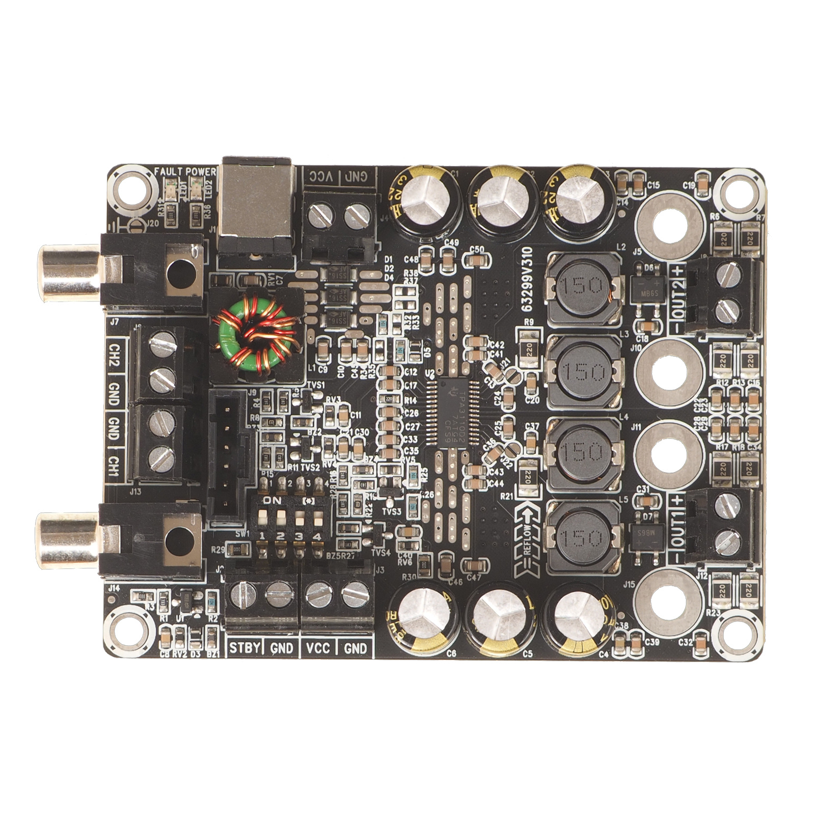 AA-AB32996 2x15W 8 Ohm TPA3110 Klasse D audioversterkermodule