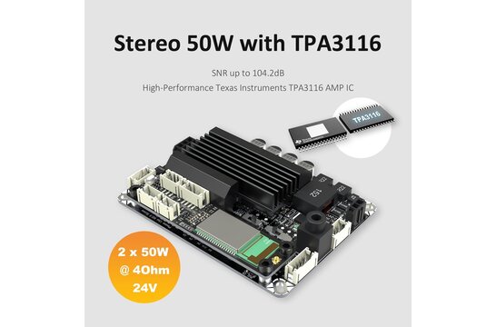 AA-JA32175 WONDOM 2.1 Scheda Amplificatore TWS TPA3116 | JAB2+